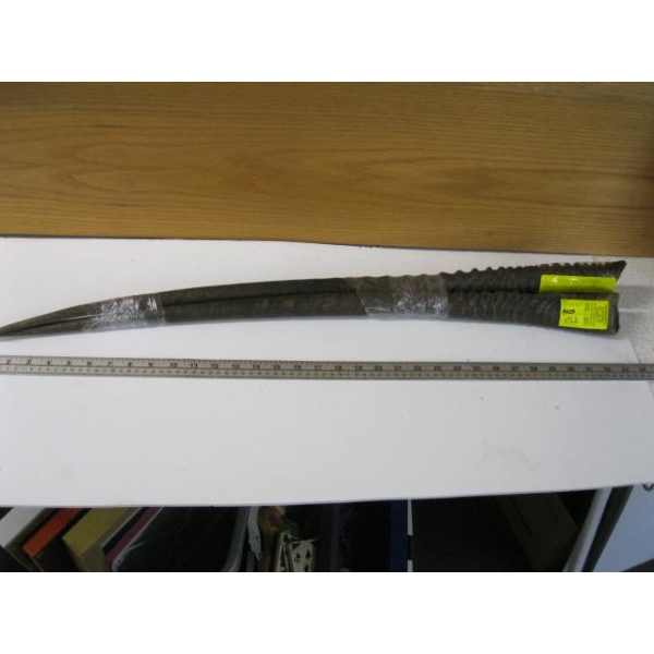 2 PIECE HORN OF SOUTH AFRICAN ORYX (GEMSBOK), 33"