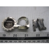 Image 3 : 3 SILVER NAVAJO PIECES - BELT BUCKLE, PIN, ETC.