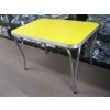 Image 1 : YELLOW 1950s DINETTE TABLE
