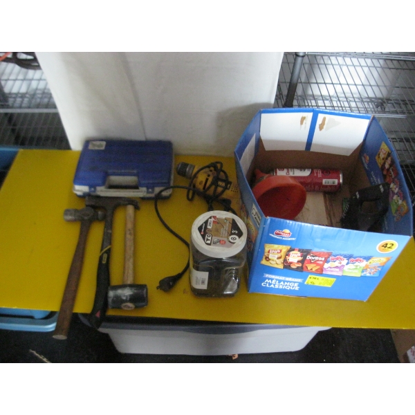 MISC. TOOLS & DEWALT DRILL