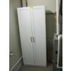 Image 1 : WHITE 2 DOOR CABINET, APPROX. 30"X72"