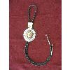 Image 1 : NAVAJO BOLO TIE W/RED CORAL