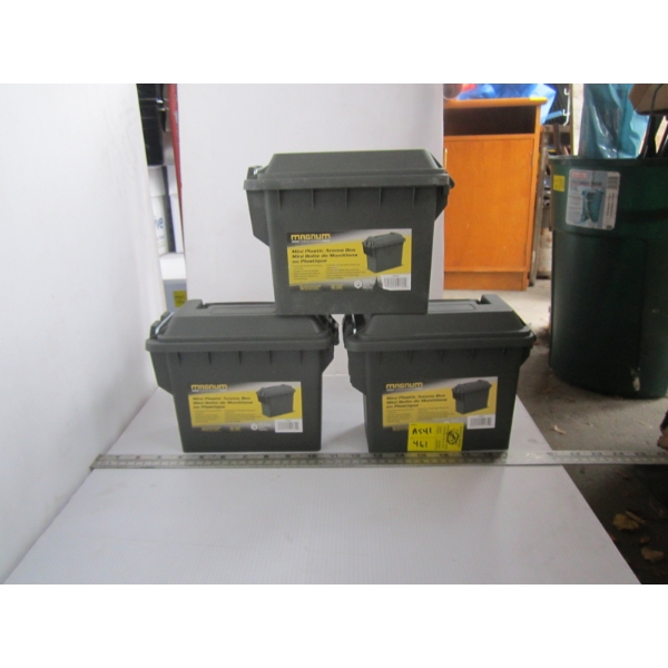3 MINI AMMO BOXES