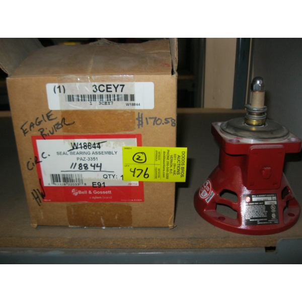 2 BELL & GOSSETT SEAL BEARING ASSEMBLY 