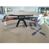 Image 1 : 10 PAIR OF UVEX FRAME CLEAR LENS SAFETY GLASSES