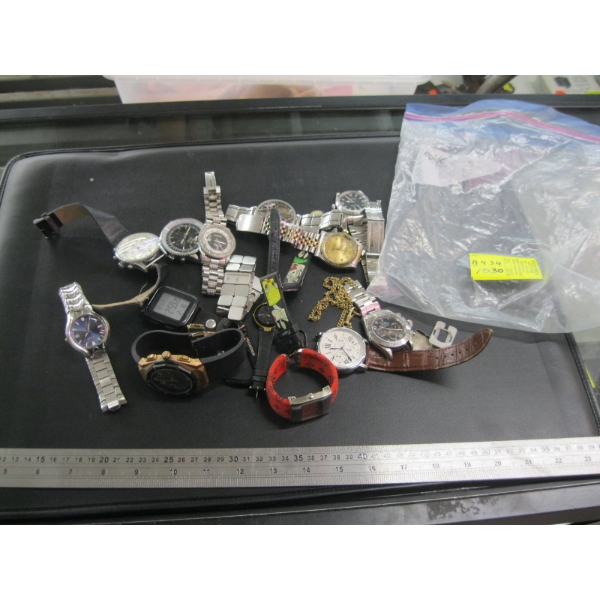 BAG OF ASST. WATCHES
