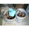 Image 1 : 2 BUCKETS OF ASST. GEARS, PULLEYS, ETC.