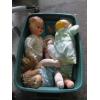 Image 9 : 4 BOXES OF MISC. TOYS, STUFFED ANIMALS, VINTAGE FISH PRICE, ETC.