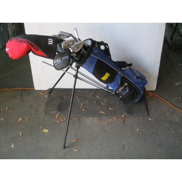 KIDs GOLF BAG W/ASST. CLUBS