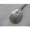 Image 3 : 1970s STERLING SILVER JASPER (MOOK AITE) PENDANT & CHAIN