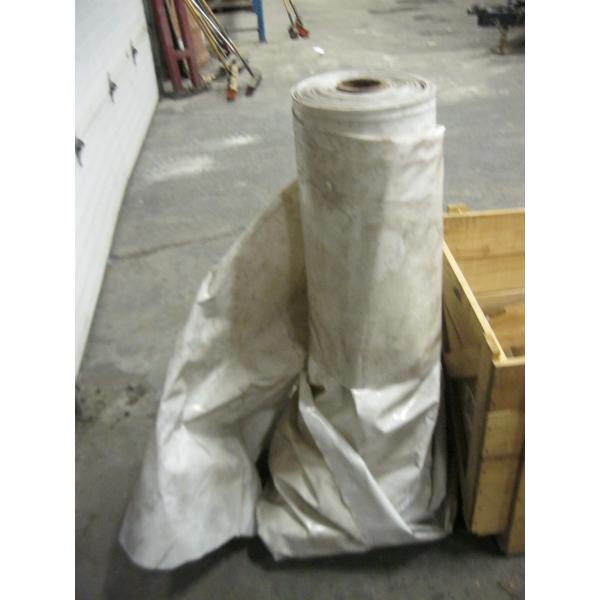 LG. ROLL OF WHITE PLASTIC