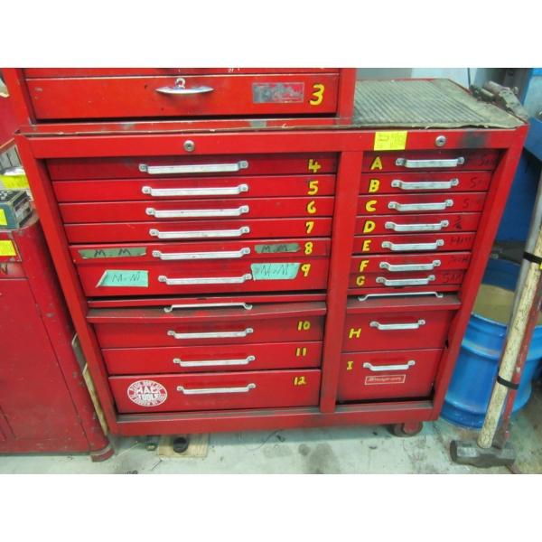 LG. ROLLING BEACH MULTI DRAWER TOOL CHEST