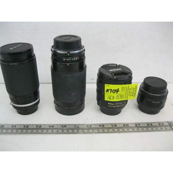 4 CAMERA LENSES