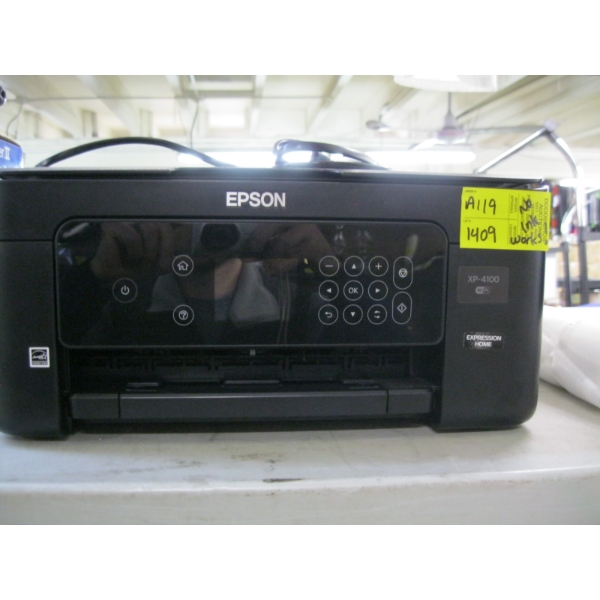 EPSON PRINTER, NO INK