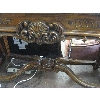 Image 3 : SERVING SIDEBOARD TABLE/HALL TABLE W/MARBLE LOOK TOP