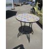 Image 1 : TILE INLAID METAL TABLE