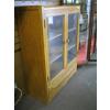 Image 3 : ANTIQUE GLASS DOOR CABINET