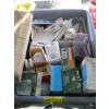 Image 3 : 2 BINS OF MISC. LIGHTBULBS, AIRLINE, AIR FITTINGS, ETC.