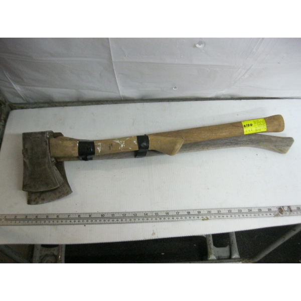 2 AXES & A HATCHET