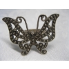 Image 3 : STERLING SILVER BUTTERFLY RING, 11.8G, SZ 7