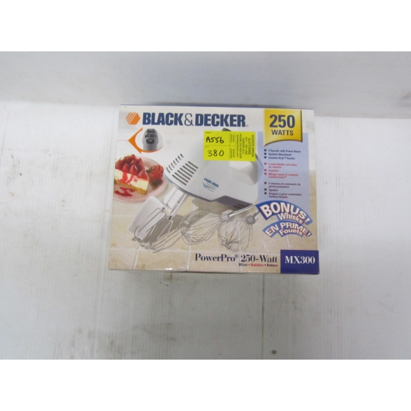 BLACK & DECKER MIXER