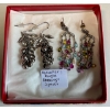 Image 1 : 2 PAIR OF .925 SILVER DANGLE EARRINGS
