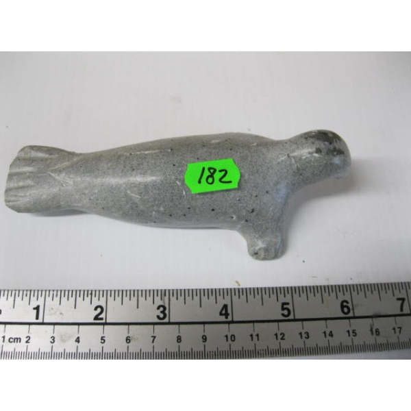 SOAPSTONE CARVING, SIGNED