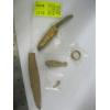 Image 1 : INUIT, BONE, NEEDLE HOLDER, FISH HOOK WEIGHT