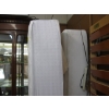 Image 8 : LG. RIBBON MAHOGANY HEADBOARD W/2 NIGHTSTANDS & 2 SINGLE BOX SPRING & MATTRESSES - KING SIZE SET