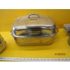 Image 5 : LG. STAINLESS ROASTING PAN & MISC. PANS