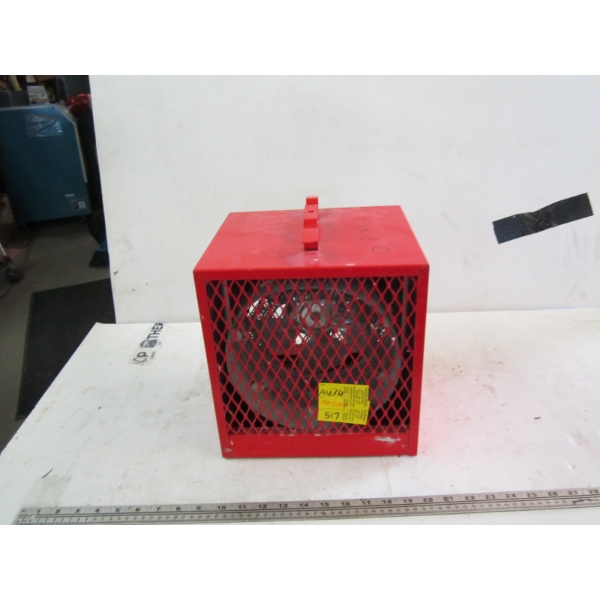 RED COMMERCIAL HEATER - NO CORD