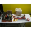 Image 1 : 2 BOXES MISC. TOOLS, SHOWER VALVE, ETC.