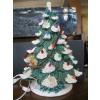 Image 4 : 2 BRASS BASED MATCHING LAMPS, SM. LAMP & CHRISTMAS TREE LIGHT