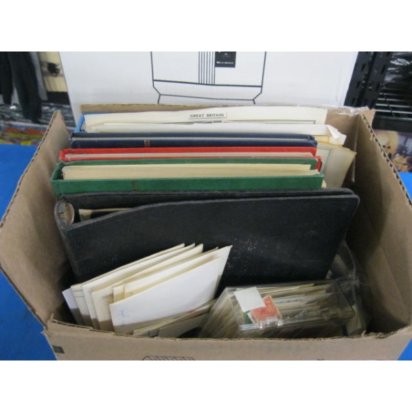 WORLD WIDE STAMPS, PRE STOCK BOOKS, 1 ALBUM & LOOSE PAGES