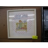 Image 3 : 2 NEEDLEPOINT PICTURES & FRAMED EIFFEL TOWER PICTURE