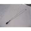 Image 1 : 1950s STERLING SILVER BLACK ALASKA DIAMOND MARCASITE NECKLACE