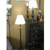 Image 1 : 1 POLE LAMP & 2 TABLE LAMPS - 1 MISSING SHADE