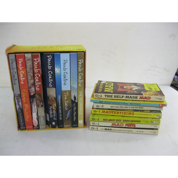 BOOK SET & MAD COMIC BOOKS