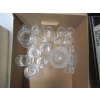 Image 2 : 2 BOXES OF MISC. CANDLE HOLDER, GNOME, GLASSES, ETC.