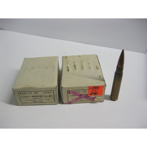 NABOJU 7.92MM BALL (8MM MAUSER)|2X15 CARTRIDGES
