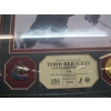 Image 2 : FRAMED TODD BERTUZZI W/ A 24KT GOLD OVERLAY MEDALLION