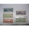 Image 2 : SET OF 5 CDN BANK NOTES FROM 1954, $1,$2,$5,$10,$20