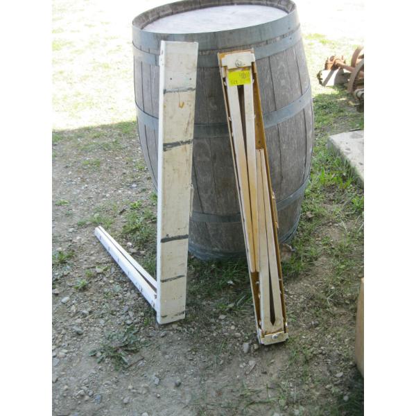 PAIR OF FOLDING SAWHORSES