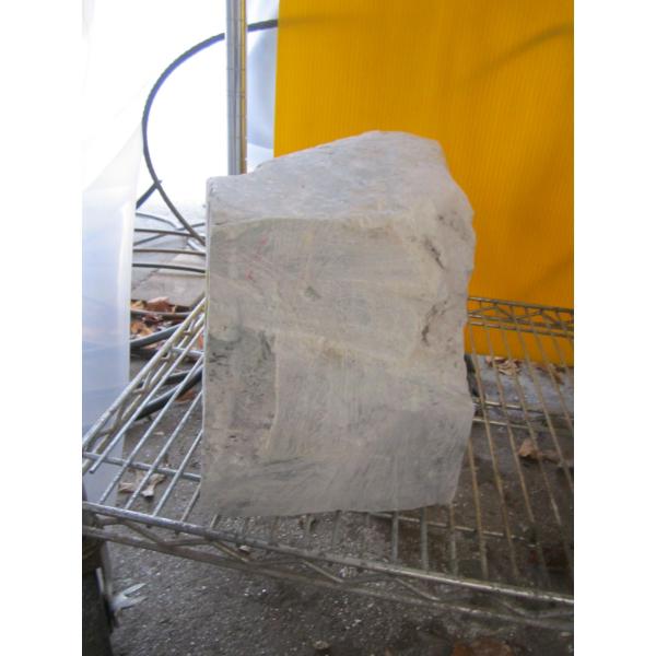 LG. PIECE OF CARVING SOAPSTONE