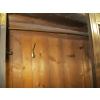 Image 4 : ANTIQUE WARDROBE - MIRRORED DOORS (1 CRACKED) & 3 DRAWERS - MISSING TOP