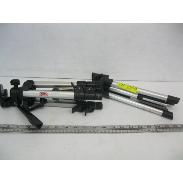 2 CAMERA TRIPODS