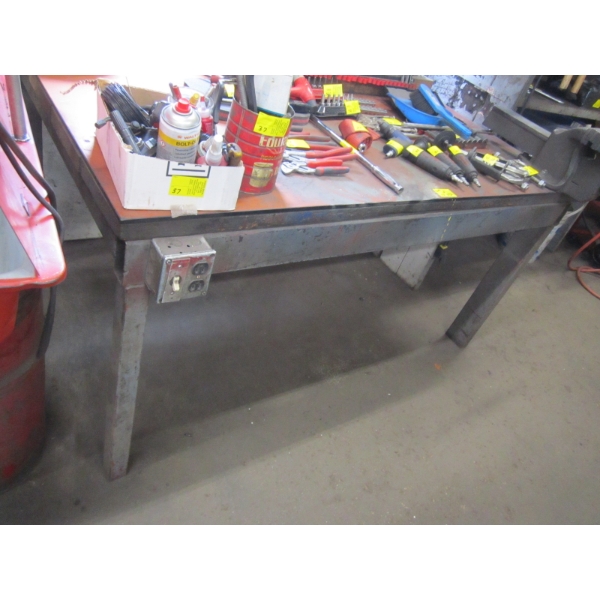 WORKBENCH - METAL BASE, WIRED
