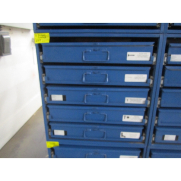 5 DRAWER CABINET W/ROUND HEAD SCREWS, ETC.