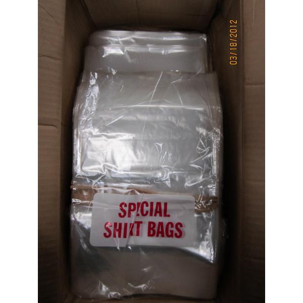 BOX OF PLASTIC BAGS - SPECIAL SHIRT BAGS