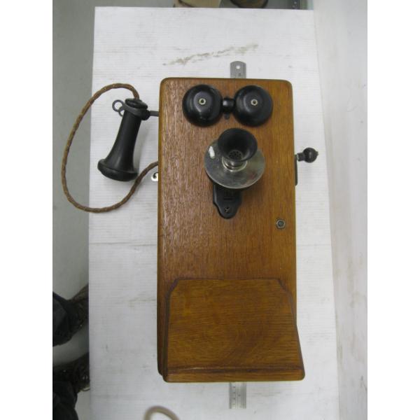 OAK CASED TELEPHONE